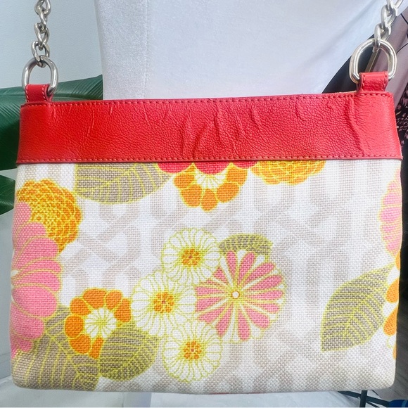 SPARTINA 449 Carson Cottage Linen Floral Adjustable Crossbody Shoulder Purse Bag - Picture 6 of 16